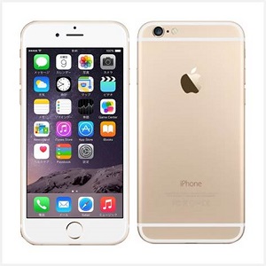 iPhone 6 ゴールドの画像