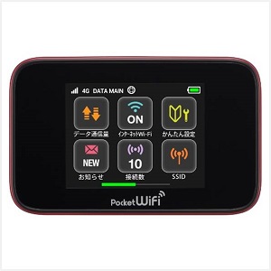 Pocket WiFi 301HW マルスレッドの画像