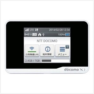 Wi-Fi STATION HW-01F Whitẻ摜