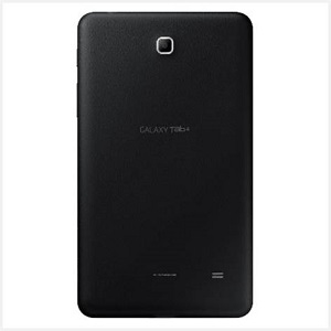 GALAXY Tab4 ブラックの裏面の画像