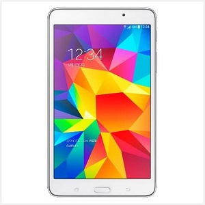 GALAXY Tab4 403SC ホワイトの画像