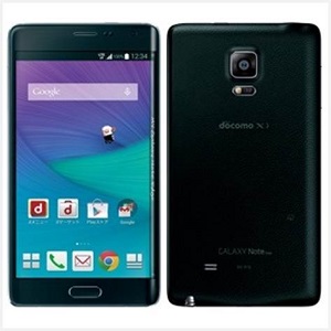 GALAXY Note Edge SC-01G Charcoal Blackの画像