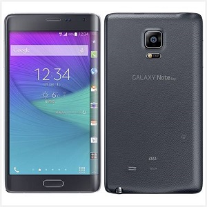 GALAXY Note Edge SCL24 チャコールブラックの画像