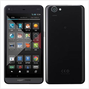 AQUOS PHONE SERIE SHL23 ブラックの画像