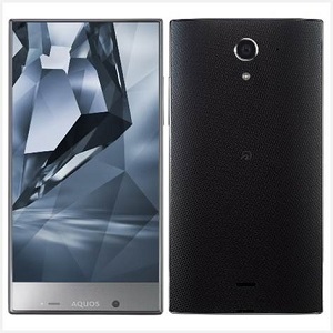 AQUOS CRYSTAL X 402SH ブラックの画像