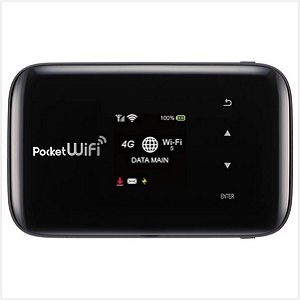 Pocket WiFi 203Z ブラックの画像